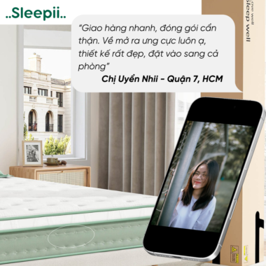 [Bản tin Giấc Lành] Feedback từ Anh Vũ Nội thất Omre – Quận 3, HCM về sản phẩm đã mua tại Sleepii